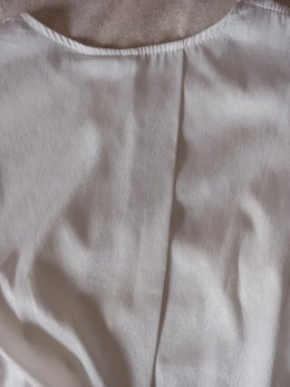 Camisa blanca volantes talla S