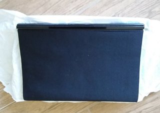 Pochette donna Maria Elisa nera, Made in Italy