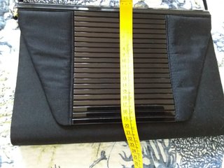 Pochette donna Maria Elisa nera, Made in Italy