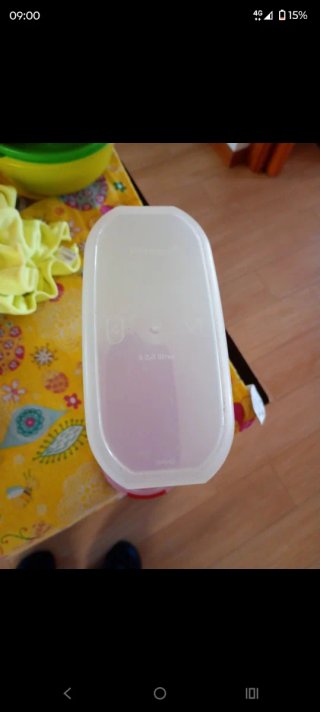 Contenitore Tupperware Dispensa Rosso/Bianco