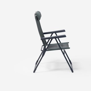 Silla de camping reclinable, plegable y cómoda