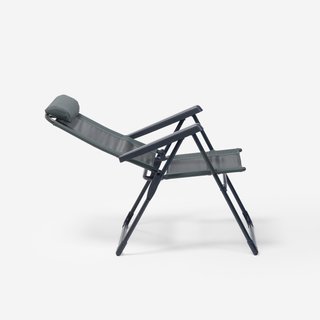 Silla de camping reclinable, plegable y cómoda