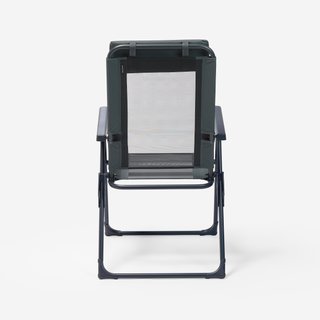 Silla de camping reclinable, plegable y cómoda
