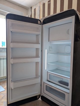 Frigorífico SMEG Negro 1.50m