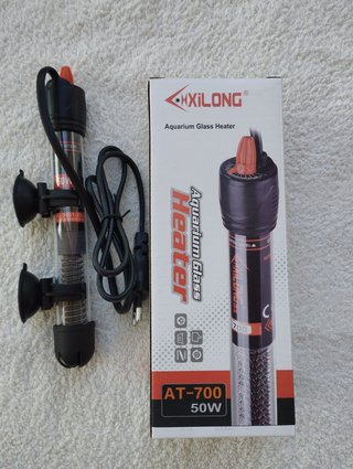 calentador pequeño acuario 50W pecera termostato