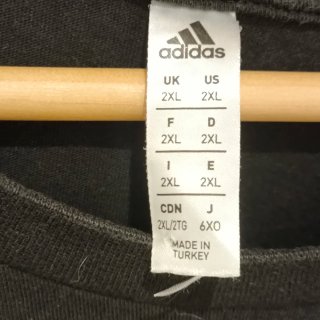 Camiseta Adidas Hombre Talla L Negra