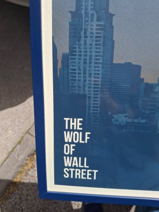 Lámina The Wolf of Wall Street