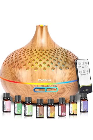 Difusor de Aroma Humidificador Aceites Esenciales