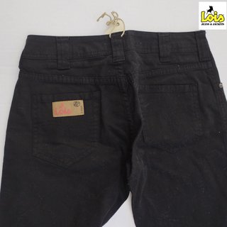 Pantalón Lois Talla 28 Negro Hombre