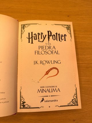 Harry Potter y la piedra filosofal (Ed. Minalim...