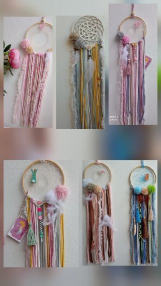 Atrapasueños personalizados @missuenosdetrapo