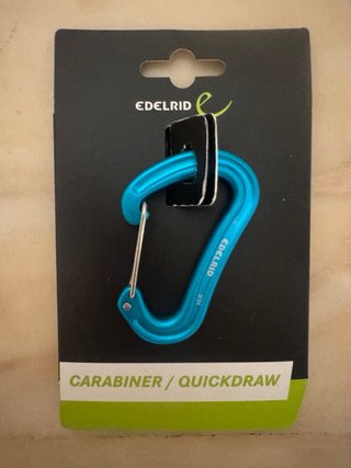 5 Mosquetón Edelrid Nineteen G azul