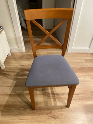 Mesa comedor y 6 sillas madera