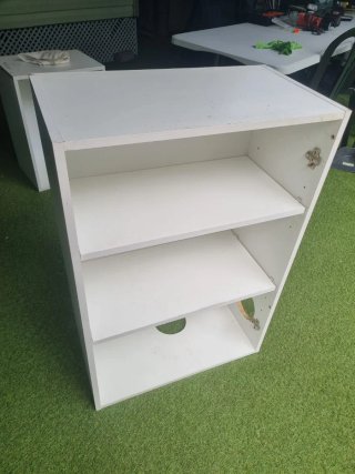 Módulos armario cocina blancos