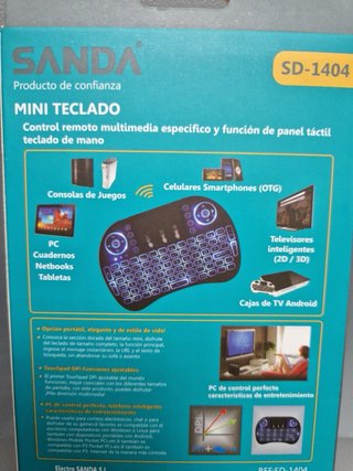 Mini Teclado Inalámbrico Bluetooth SANDA SD-1404