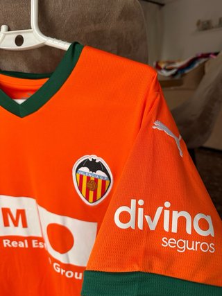 Camiseta Valencia CF Naranja Puma Talla M