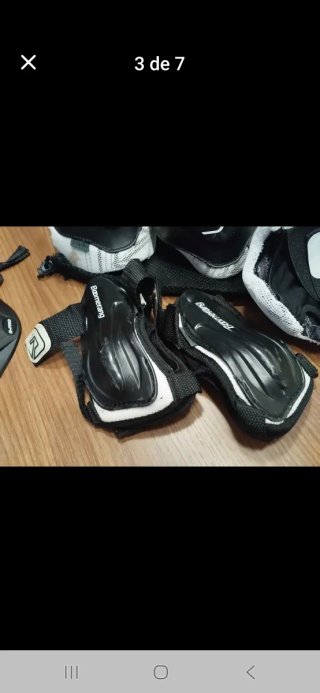 Patines en línea y protecciones