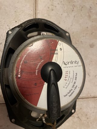 Altavoces Infinity Ovalados
