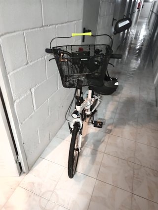 Bicicleta Oxylane plegable casi nueva