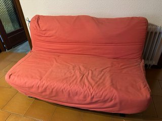 Sofá Cama Naranja/Rojo