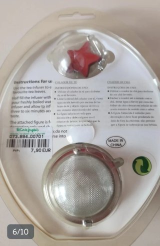 PVP 7,90€ Filtro para infusiones