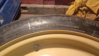 Rueda de repuesto DUNLOP T125/90D16