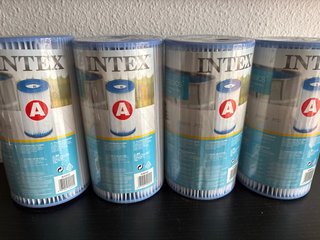4 Filtros Depuradora Intex Tipo A