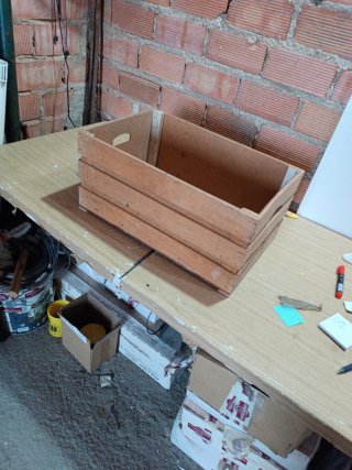 Caja de madera multiusos