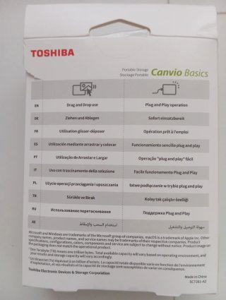 Disco Duro Externo Toshiba 4TB USB