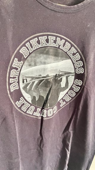 Camiseta Bikkembergs Negra Talla M