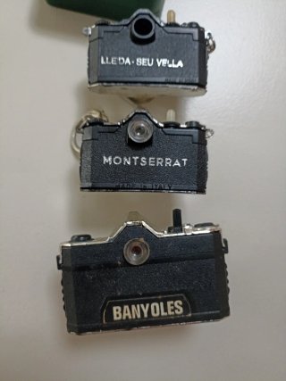 Set di 4 fotocamere souvenir della Catalogna
