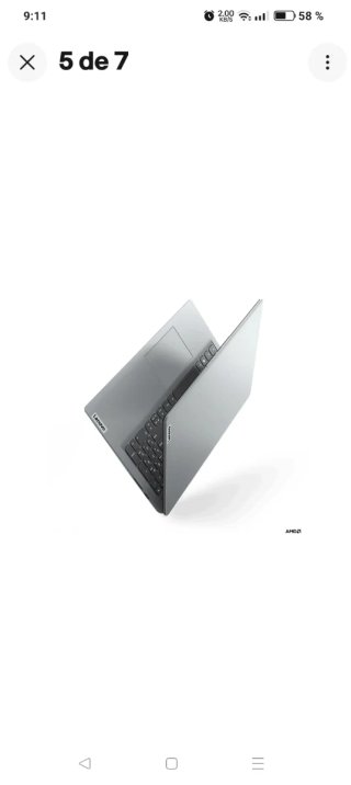Portátil Lenovo IdeaPad 1 15ALC7 Gris/Plata
