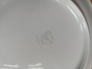Vajilla de porcelana completa dorada