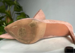 Zapatos tacón Stradivarius rosa nude T.39