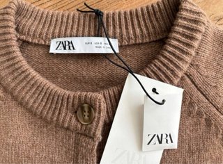 Chaqueta corta lana Zara T. S