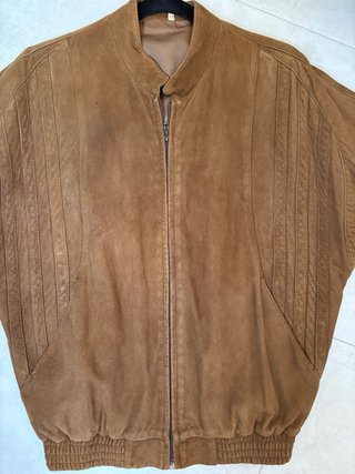 Cazadora Piel Caballero Marrón