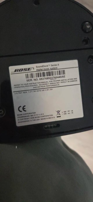 Bose Sound Dock II Altavoz