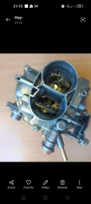Carburador Solex Doble Cuerpo Citroën 2CV