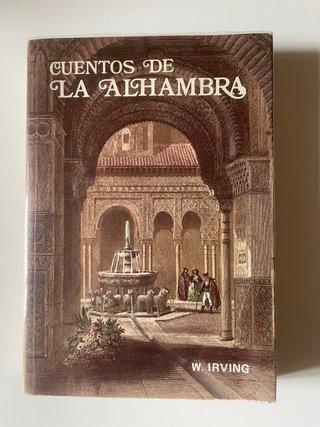 Libro Cuentos de la Alhambra", Washington Irving