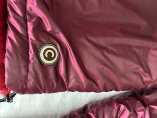 Abrigo reversible Colmar rojo