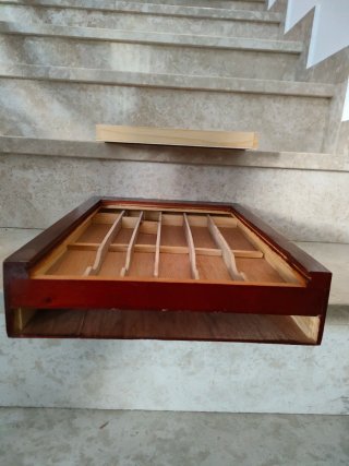 Portaposate in legno