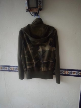 Cazadora militar camuflaje vintage