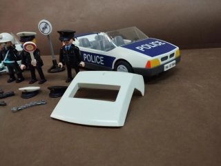 Playmobil Policía Coche y Moto