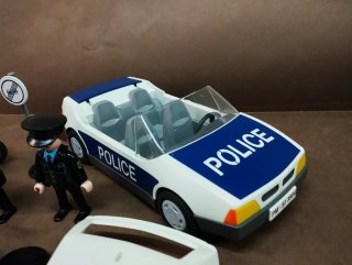 Playmobil Policía Coche y Moto