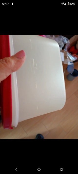 Set 3 Contenitori Dispensa Tupperware Rossi