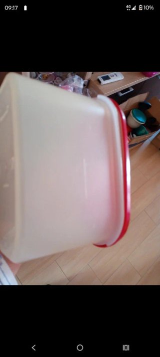 Set 3 Contenitori Dispensa Tupperware Rossi