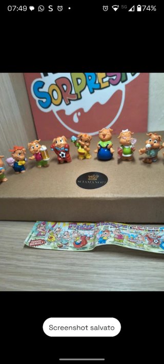 Kinder peppy Piggys
