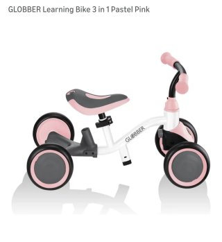 Bicicleta de Equilibrio 3en1 Pastel Pink