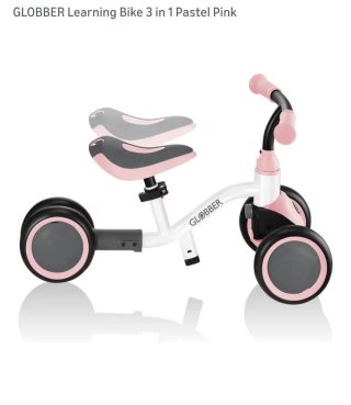 Bicicleta de Equilibrio 3en1 Pastel Pink
