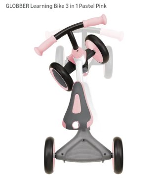 Bicicleta de Equilibrio 3en1 Pastel Pink
